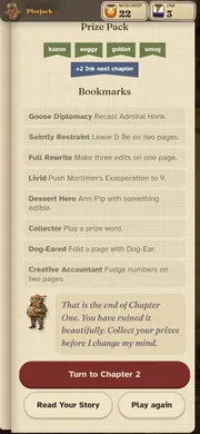 Screenshot: The Book Report